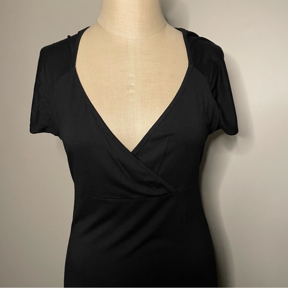 Desigual black short sleeve knit dress NWT size M